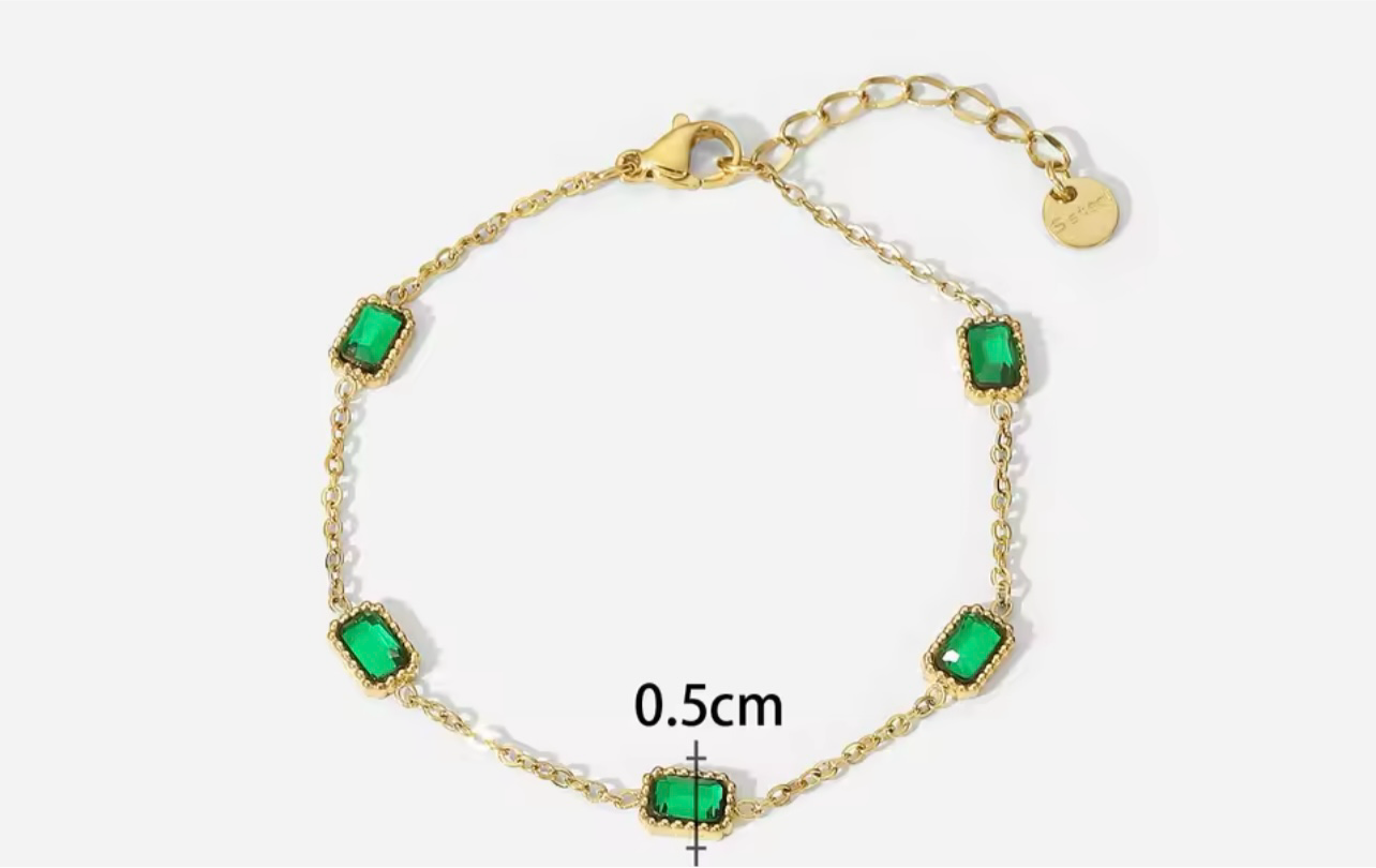 GREEN JOYFUL BRACELET