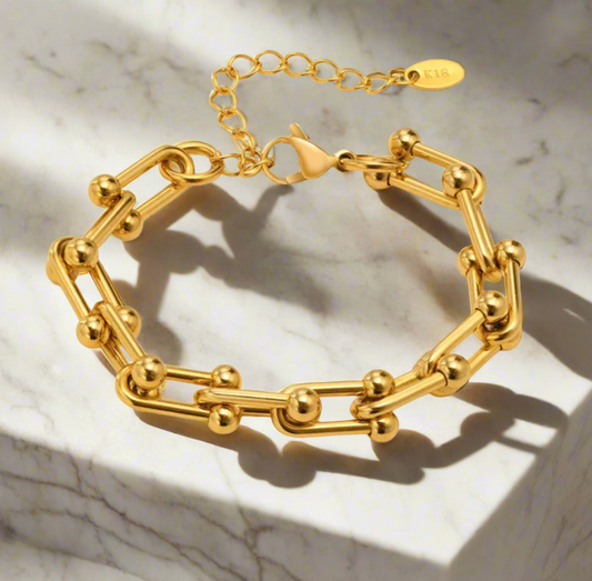 TIFFY BRACELET 18K PLATED