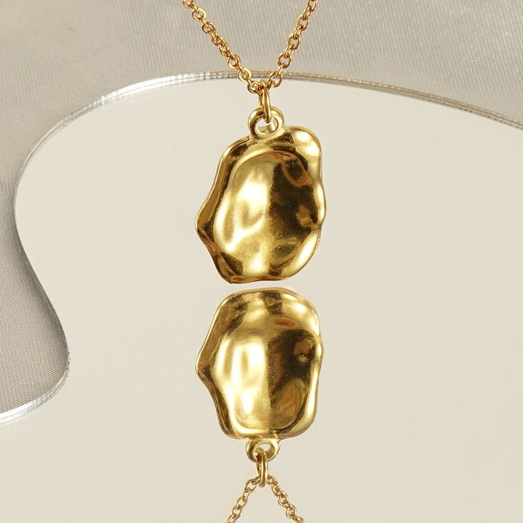 JAQUELINE NECKLACE 18K GOLD PLATED