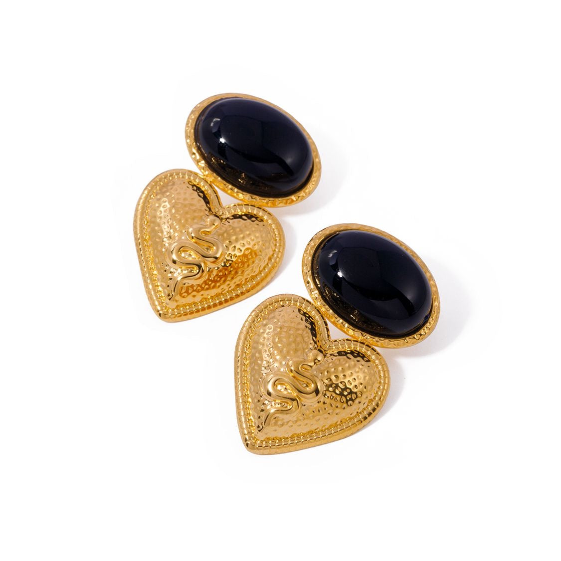 CLEO HEART EARRINGS