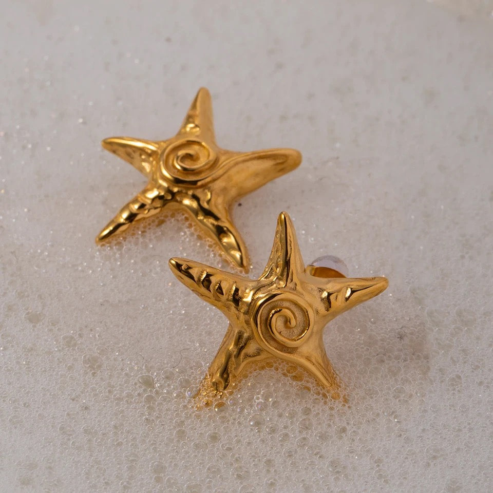 AELIA STARFISH EARRINGS