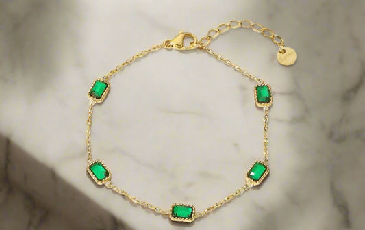 GREEN JOYFUL BRACELET