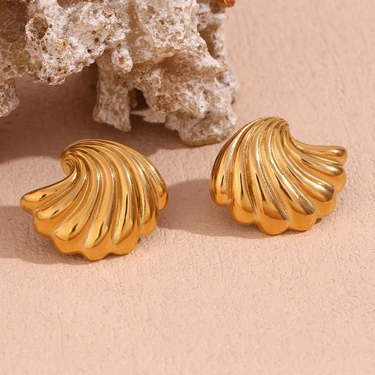 OCEAN WAVY EARRINGS