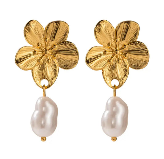 LUXA PEARL EARRINGS