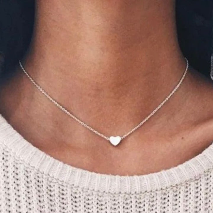 SOULINE CLAVICLE HEART NECKLACE