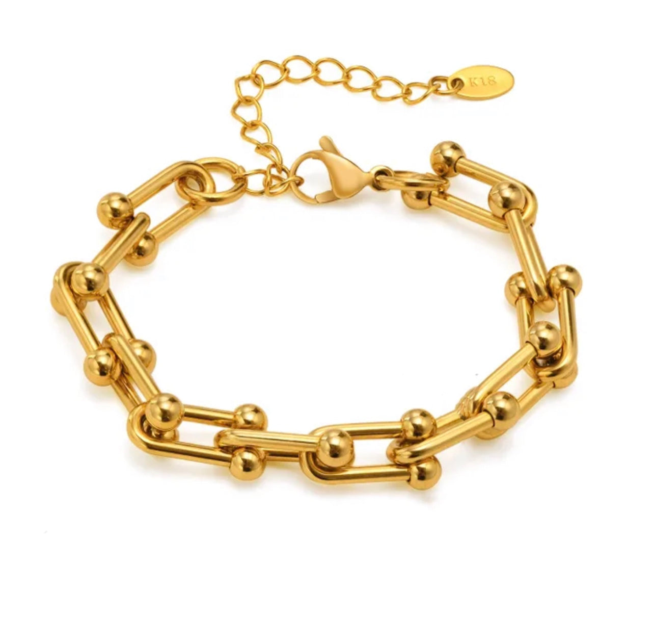 TIFFY BRACELET 18K PLATED